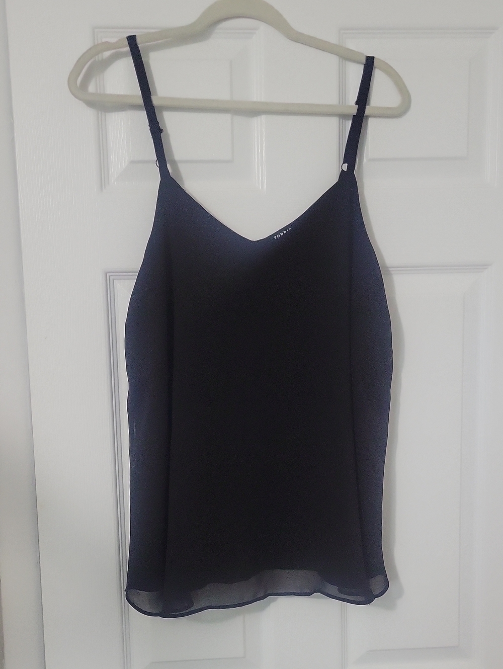 torrid Black  V-Neck Adjustable Strap Cami